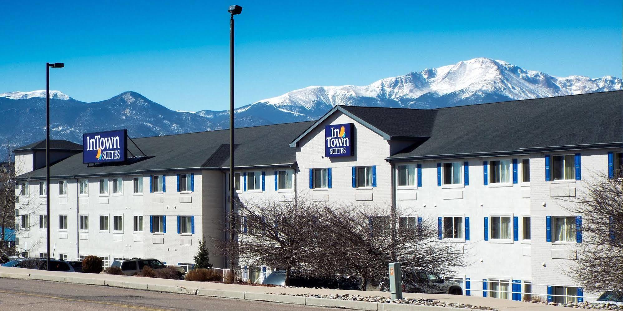 Intown Suites Extended Stay Colorado Springs Exterior foto