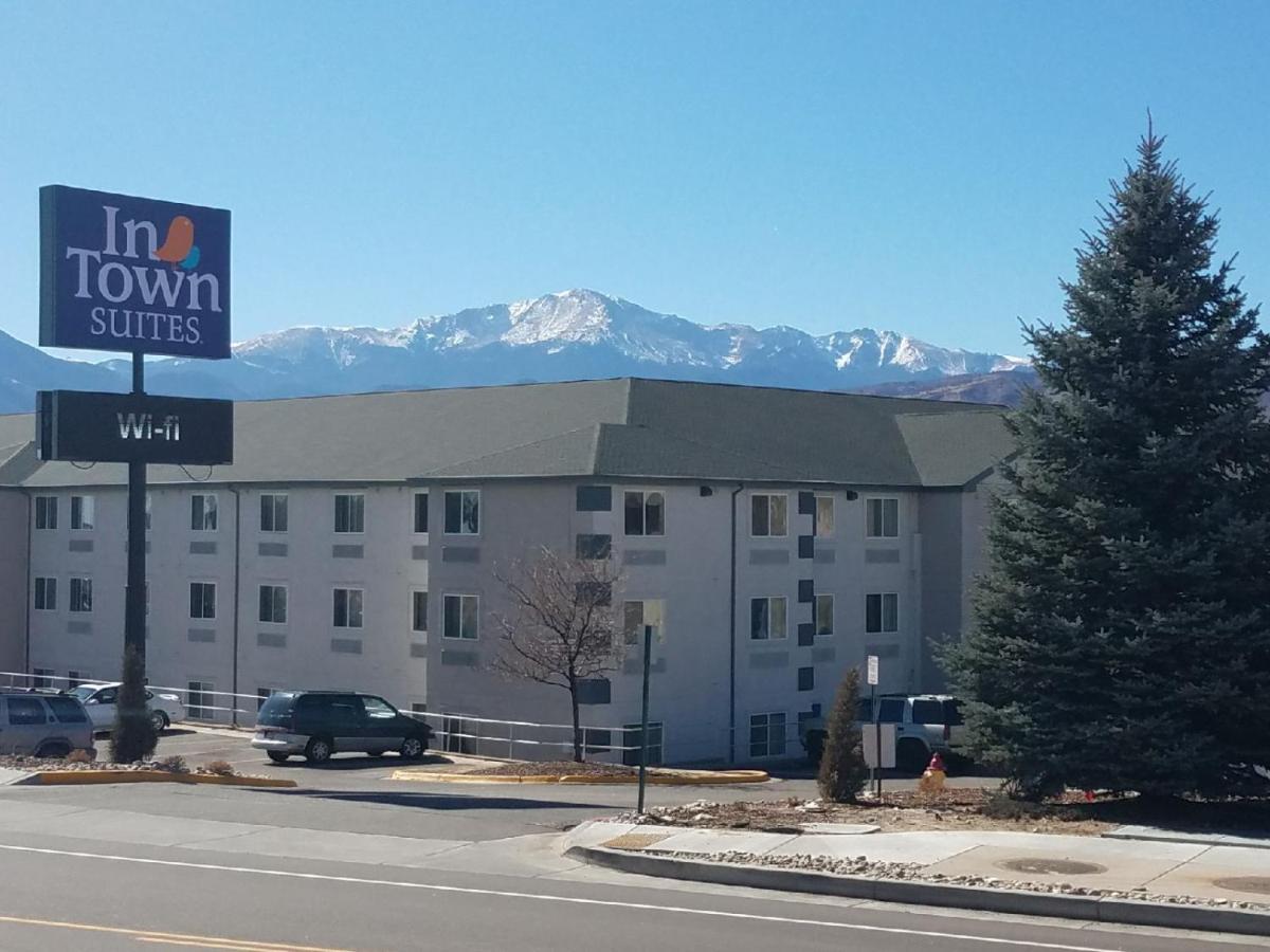 Intown Suites Extended Stay Colorado Springs Exterior foto